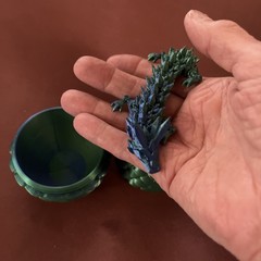 3D Printed Dragon Egg Full Articulated Dragon Egg Fidget Toy Desk Office Decro