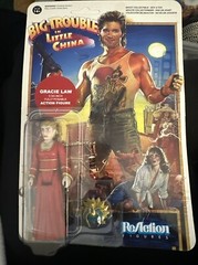 Big Trouble In Little China Gracie Law Action Figure (Re Action) 2015 3 3/4 Inch