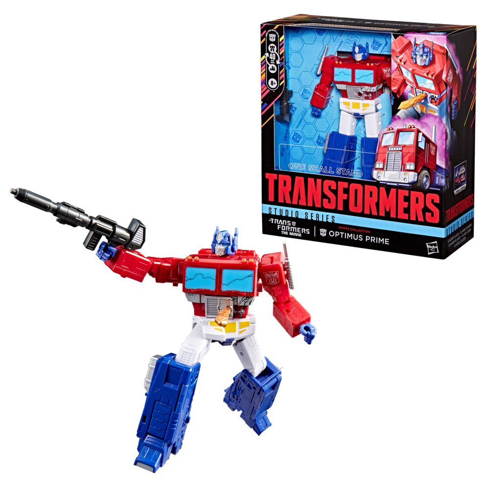 Hasbro SS86 Optimus Prime MTMTE Leader Class Transformers Studio Series 86