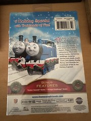 Learning Curve Thomas Train Take Along Diecast Christmas Thomas! DVD! New