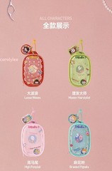 A Set Of 4pcs Authentic Hair Salon Series Display Bag Blind Box Figure Toy