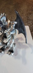 IRON MAN FIN FANG FOOM. AUREUS GOLD DRAGON & ARGENT SILVER DRAGON. TOY BIZ 1995