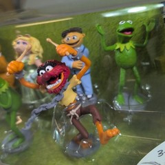 Disney Store Muppets Most Wanted Figurine Playset 7 Figures Cake Toppers