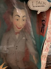 Talking Pee-wee Herman Doll, Matchbox Toys, 1987, 18″ Inch, In-The-Box, Vintage