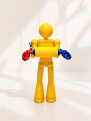 Player 3D Printed Action Figure inspired poppy playtime