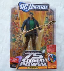 DC Universe STARMAN Chase VARIANT DC Universe Classic Comics 75 Years Ser 15 BAF
