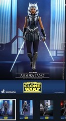 New TMS021 Hot Toys Star Wars The Clone Wars Ahsoka Tano 1/6 Scale Action Figure