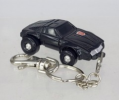 Transformers G1 WINDCHARGER Minibot Takara keychain + rare black chase 2003