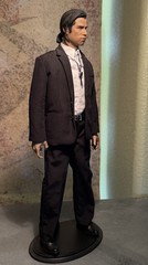 Rare Custom Mina Yu Sinag Iris John Travolta Pulp Fiction Vincent 1/6 Figure