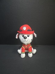 Spin Master Paw Patrol Mighty Pups Super PAWs Marshall, Stuff Animal Plush 6″