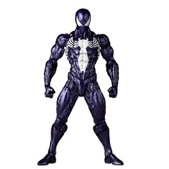 Kaiyodo Revoltech Symbiote Spider-Man Action Figure Purple Version New in Stock