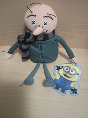 Rare David Nicholls Pixels Plush Despicable Me Gru Doll 9.5″!
