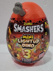 1 PC Zuru Smashers Mini Light Up Dino Surprise Egg Color Varies