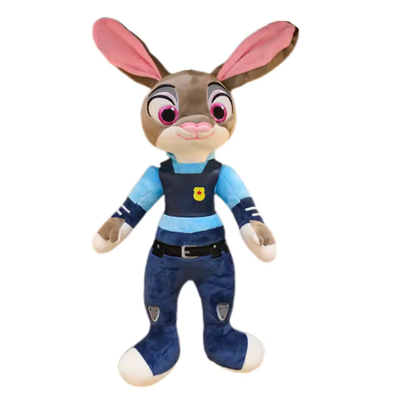 40cm Disney Cartoon Cute Animal Rabbit Judy, Fox Mr. Nick Plush Toy Bedroom