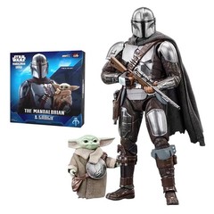 ZD Toys Star Wars The Mandalorian Grogu Luke Skywalker Darth Vader 1/10 Figure