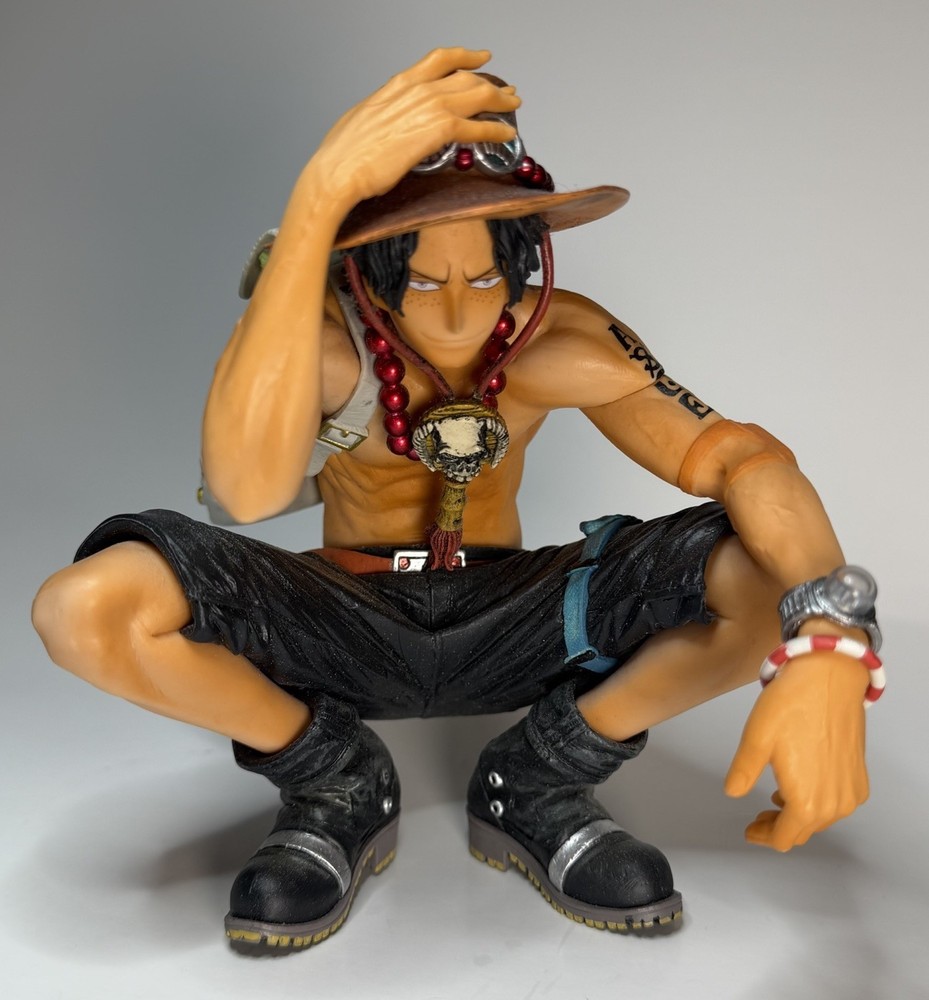 BANPRESTO One Piece Portgas D Ace Figure, King of Artists Series Special Ver.