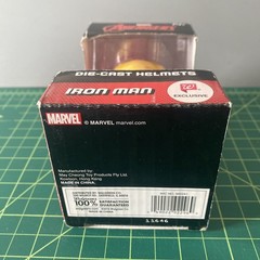 Marvel Avengers- Die Cast Helmet -Iron Man- Walgreens Exclusive Red Yellow