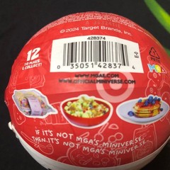 MGA Miniverse Target Food (2 pieces) not available in Japan TARGET MAKE IT MINI