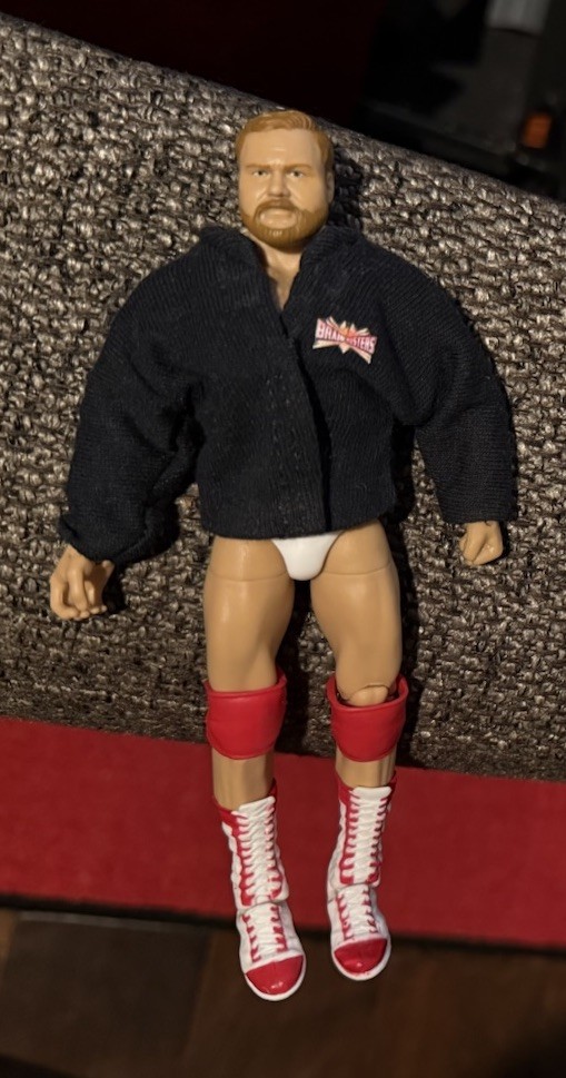 Wwe Arn Anderson Mattel Elite Wrestling Figure Toy Wcw Brain Busters Custom