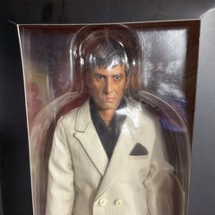Sideshow Collectibles Scarface Tony Montana White Suit 12″ Talking Figure Boxed
