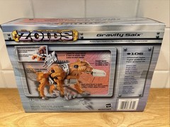 Zoids Gravity Saix Action Figure Model Kit #106 1/72 Hasbro 2001 Sealed New