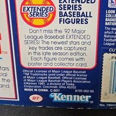 Kenner Starting Lineup Nolan Ryan 1992 Carded Sealed Vintage Action Figure