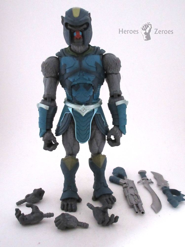 Animal Warriors of the Kingdom THE HORRID: RAVAGER Action Figure with Weapons