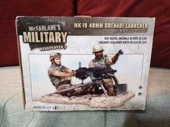McFarlane’s Military Redeployed: 2 Army 40mm MK-19 Crew Boxed Set Statue Figures