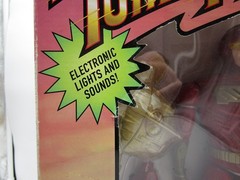 Tiger Electronics Inc. TALKING TURBO MAN Lights and Sounds 13 1/2 inch poseable