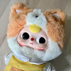 Baby Three Kitten Wardrobe Series Plush Keychain – Creme Reve