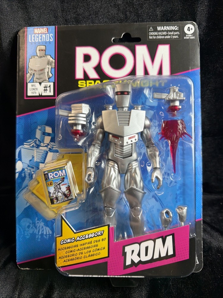 Hasbro Marvel Legends Rom the Spaceknight 6” Action Figure – New & Sealed! toy
