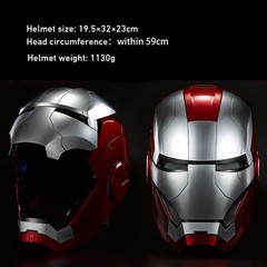 KILLERBODY 1:1 Collectible Iron Man MK5 Helmet Voice Control Wearable Mask