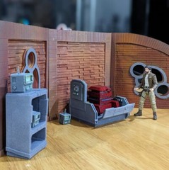 B2EMO for 3.75 inch (1:18) Figure Diorama