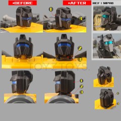 In Stock Rotatable Breastplate Upgrade Kit For NA H44 Umir Grimlock