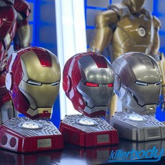 Killerbody 1:1 Collectible Iron Man Voice Control MK7 Helmet Wearable Props