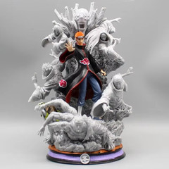 Anime Naruto Shippuden Pain Six Paths Akatsuki PVC Figure GK Statue Collectible