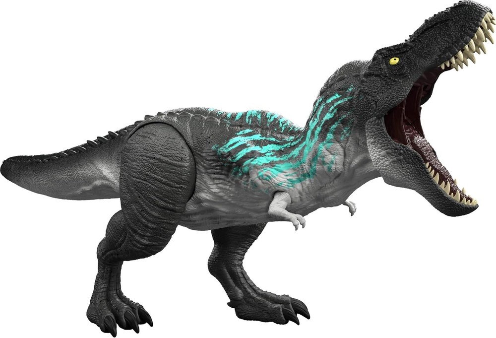 Mattel Jurassic World Muscle Madness Tyrannosaurus Rex Action Figure, T-Rex