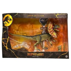 Amber Collection Dilophosaurus – Jurassic Park New SEALED Mattel