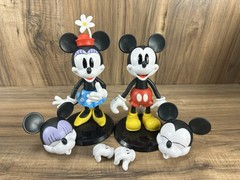 Disney 100 Anniversary Collectible Action Figures Mickey and Minnie Mouse