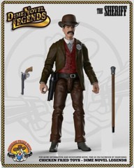 Dime Novel Legends 1:18 scale (4″) old west action figure Sheriff