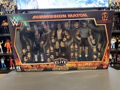 WWE Mattel Elite Collection Wrestlemania 13 Submission Match Figure 3 Pack NIB
