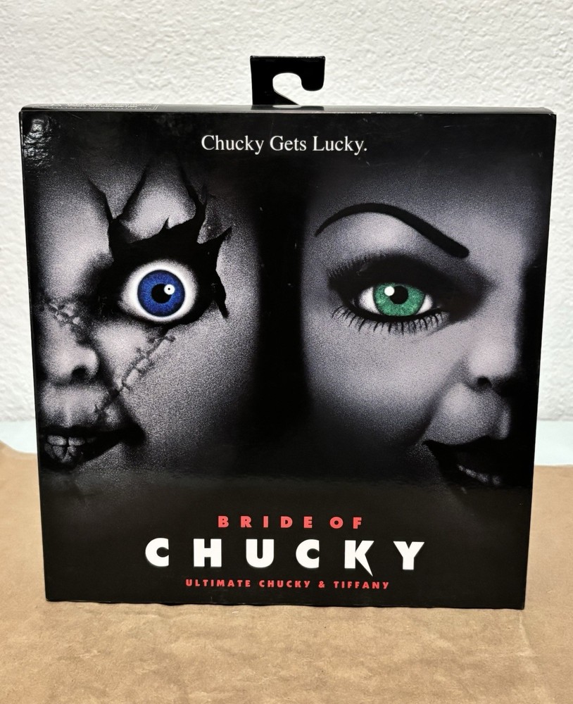 NECA Bride of Chucky Ultimate Chucky & Tiffany 7″ Action Figure 2-Pack Sealed