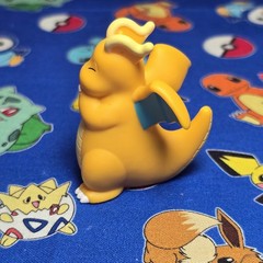 Pokemon Dragonite Laughing Figure Finger Puppet B 2020 Nintendo Bandai Japan USA