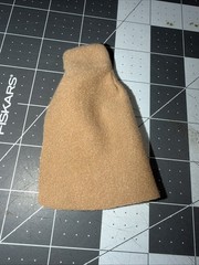 Vintage Star Wars Prune Face 3.75 Inch Original Material And Color Cloak Custom