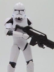 1:12 Custom Sci-Fi Laser Pulse Blaster Rifle Weapon for 6″ STAR WARS Figures