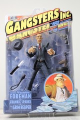 Mezco Toys GANGSTERS INC Frankie Foreman Sparks Grim Reaper New Clamshell 2005