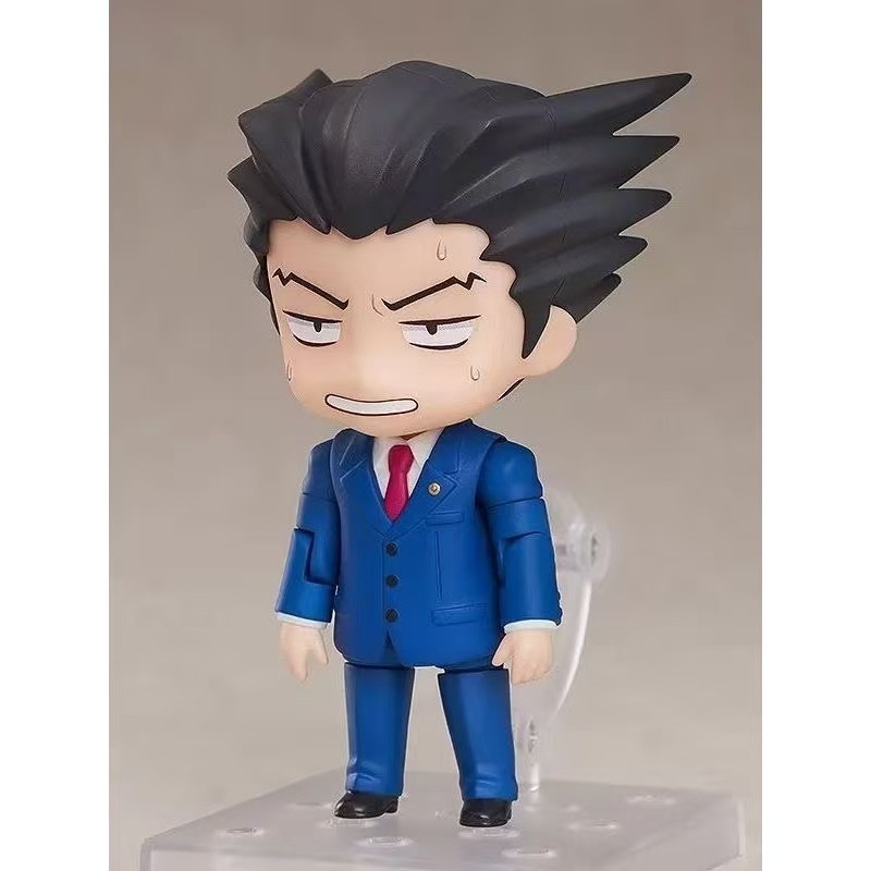 Nendoroid #1761 Phoenix Wright #1762 Miles Edgeworth Ace Attorney Swap Face Anim