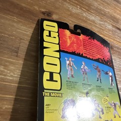 Congo the Movie 1995 Action Figures Karen Ross, Kahega Peter Elliot Monroe 1995