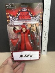NECA Toony Terrors Jigsaw Red Robe Variant John Kramer Saw Killer Figure