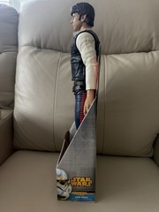 Jakks Pacific Star Wars Han Solo 18” Action Figure W/Blaster Pistol NIB